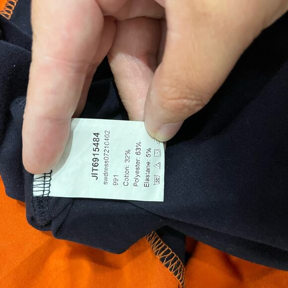 Shein Plus Batwing Colorblock Dress SIZE 14 - Picture 4 of 4